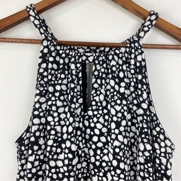Banana Republic size XS Women’s Black White Halter Top - Picture 2 of 7